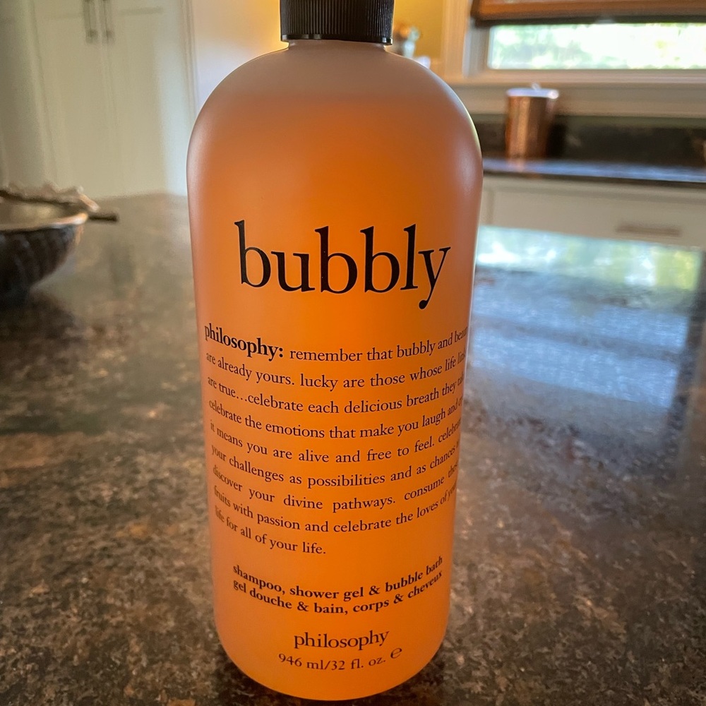 ❤️ PHILOSOPHY BUBBLY sealed NEW 32oz ❤️